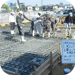 三高産業の生コン圧送