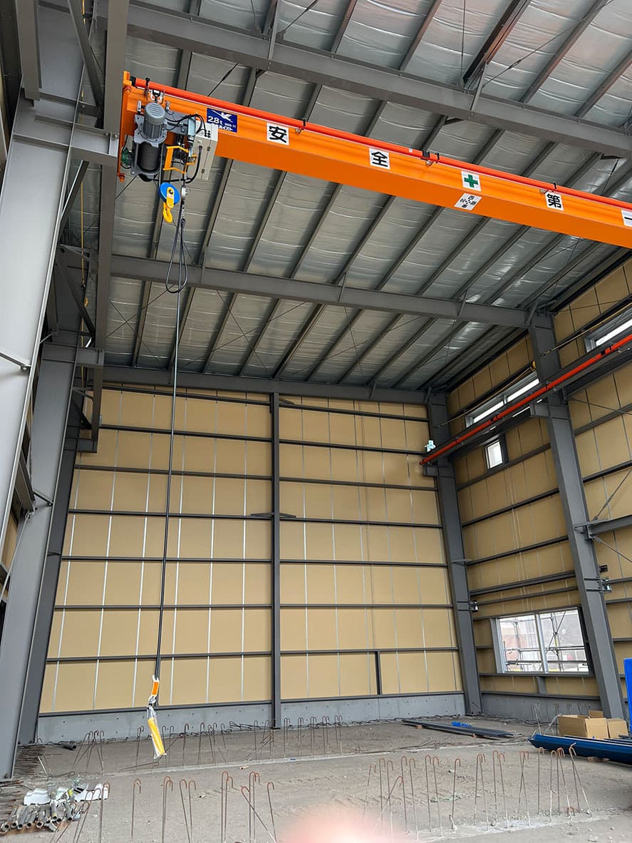 JFKでは大分市内にて自動車工場新築工事が進行中です